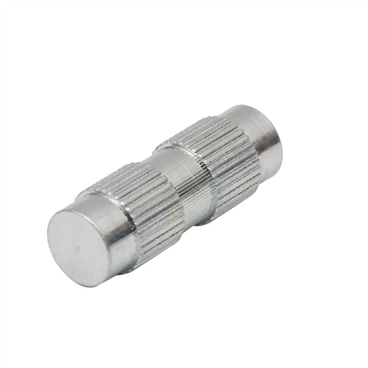 CNC metal parts knurled blind nut