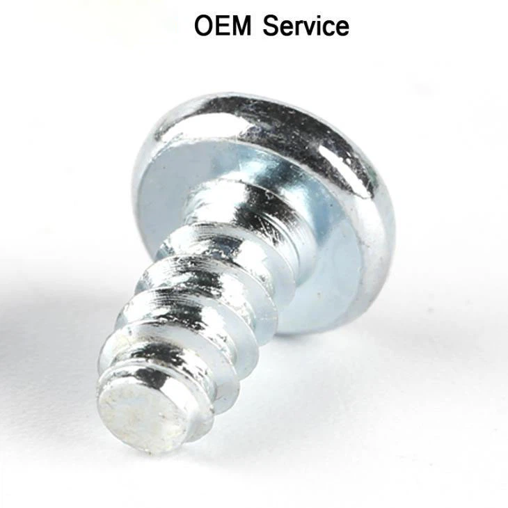 Blue Zinc Phillip Micro Round Head Screw