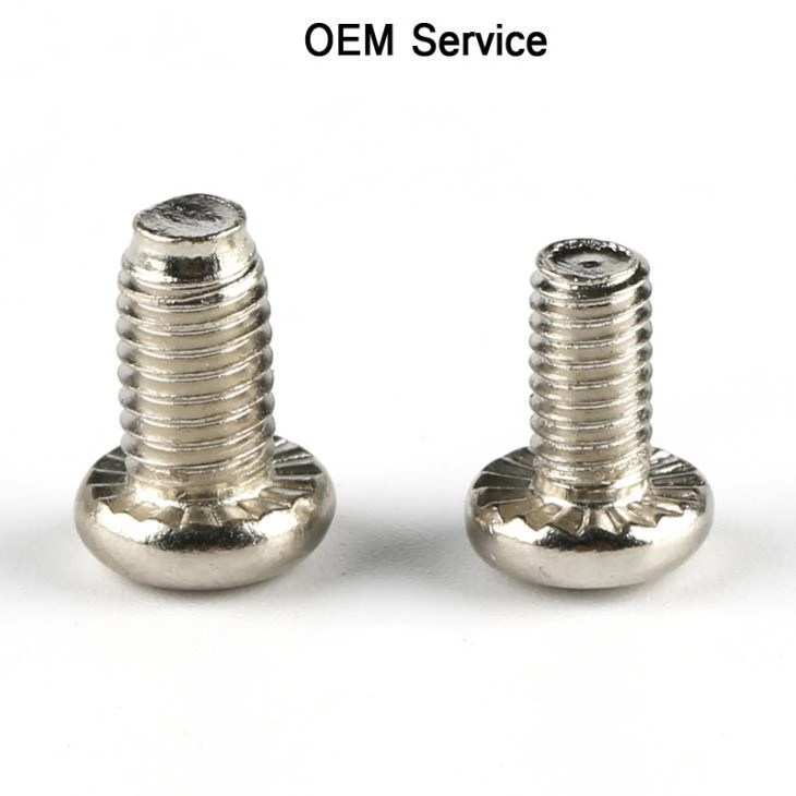Steel Knurled Head Machine Screw