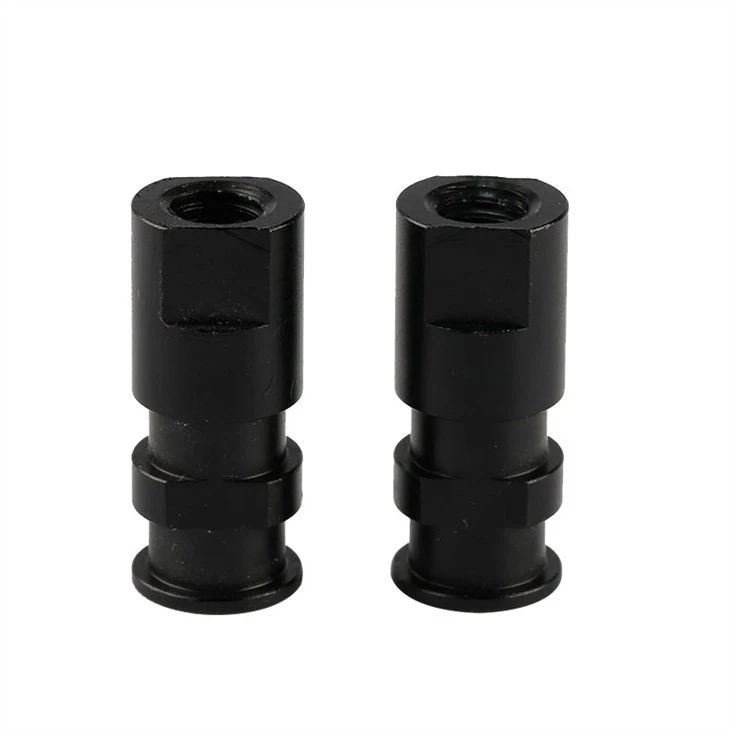 Black anodized milling CNC machining parts