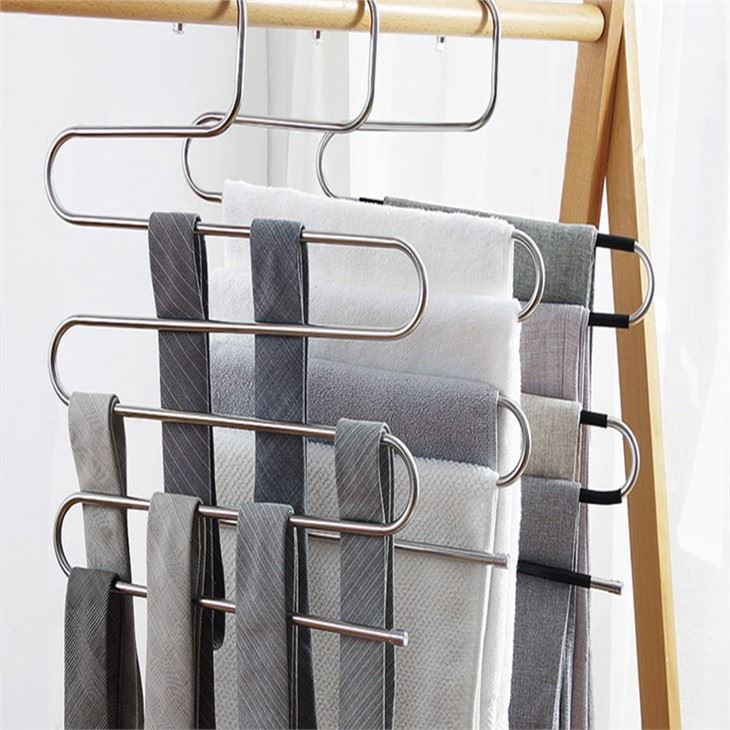Multi-layer Stainless Steel Pants Rack Multi-layer Stainless Steel Pants Rack