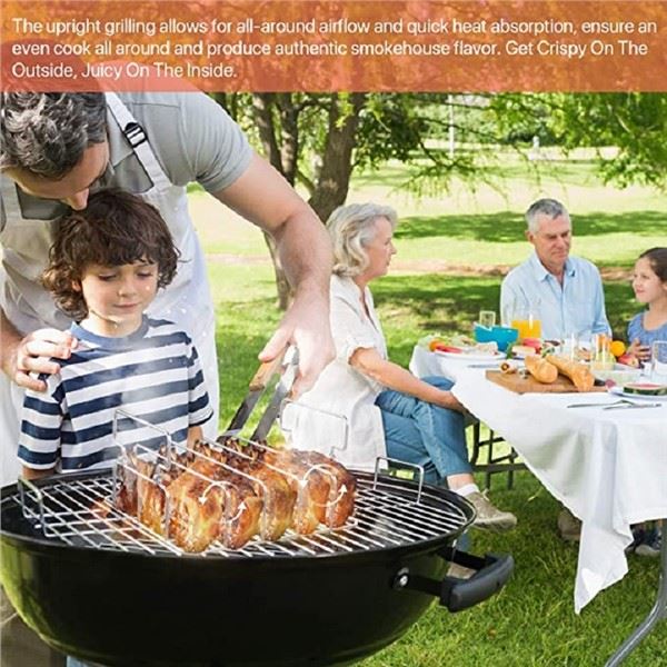 Skapandi grillgrind úr ryðfríu stáli